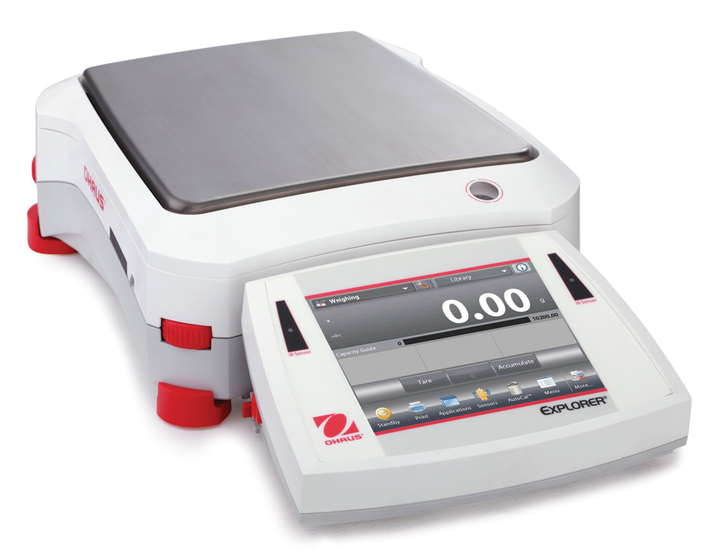 Explorer® Precision Balances -- Default Resolution with AutoCal Explorer® Precision Balances -- Default Resolution with AutoCal