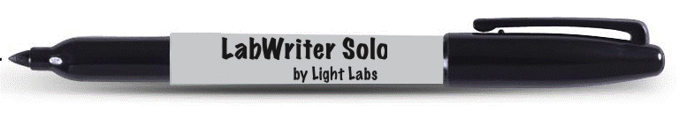 LabWriter Solo Permanent Laboratory Marker, Black, 1 ea. LabWriter Solo Permanent Laboratory Marker, Black, 1 ea.
