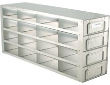 Upright Metal Freezer Drawer Racks