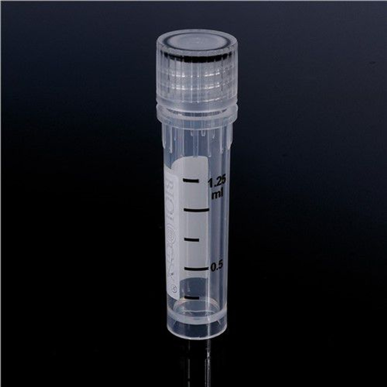 BIOLOGIX 2.0ml CRYOVIALS, STERILE, SELF-STANDING, EXTERNAL THREAD AND CLEAR O-RING SCREW CAPS, ASSEMBLED, 500/CASE