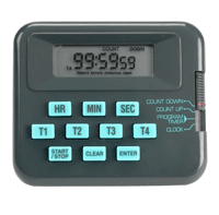 4-Channel Pocket Timer/Stopwatch