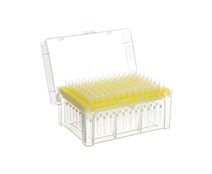 Sapphire Tip, 20ul Ext, Filter, Sterile, Racked, 960/Case Sapphire Tip, 20ul Ext, Filter, Sterile, Racked, 960/Case