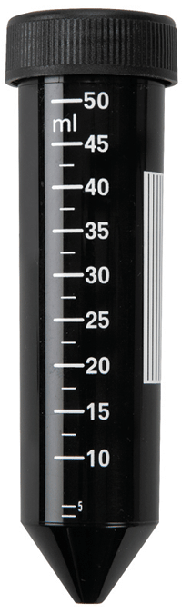 Opaque Black 50ml Centrifuge Tubes