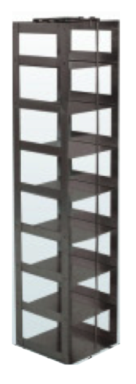 Vertical Rack for 3" Boxes (Capacity: 8 Boxes)