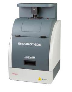 ENDURO GDS with a 302nm UV transilluminator