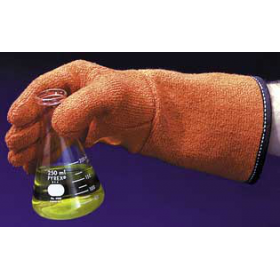 Biohazard Autoclave Gloves, Orange, 1 pair