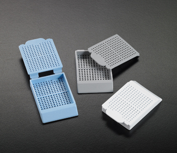 Histosette I -- Biopsy Processing / Embedding Cassettes (45 degree angle)