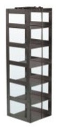 Mini Vertical Rack for 3" Boxes (Capacity: 6 Boxes)
