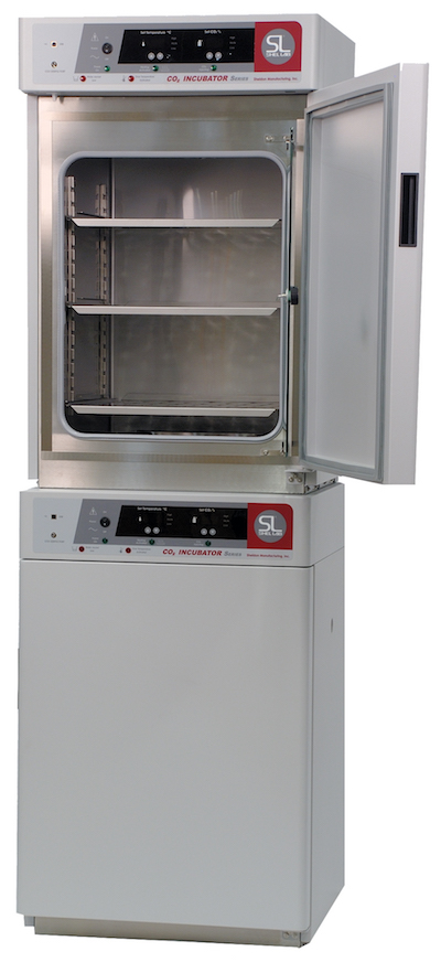 SCO12WE SHEL LAB Basic CO2 Water Jacketed Incubator, Dual Stacked, 6 Cu.Ft. (171 L) Per Chamber