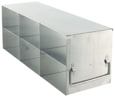 Upright Freezer Rack for 3" Boxes (Capacity: 6 Boxes)
