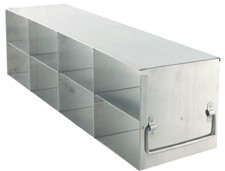 Upright Freezer Rack for 3" Boxes (Capacity: 8 Boxes)
