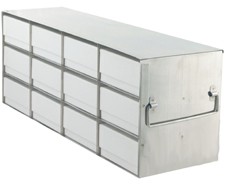 Upright Freezer Rack for 2" Boxes (Capacity: 12 Boxes)