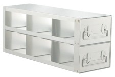 Upright Freezer Drawer Rack for 3" Boxes (Capacity: 6 Boxes)