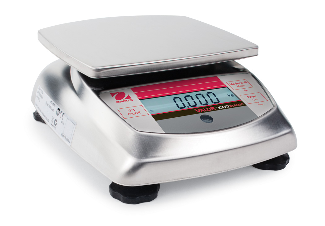 Valor 3000 Xtreme Compact Scales -- NEMA 4x Ip-65 Washdown Models