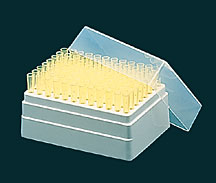 200ul Racked/Sterile Yellow Pipette Tips