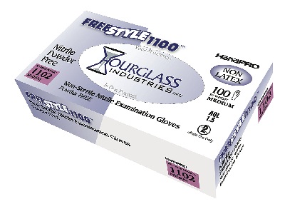 FreeStyle Purple Nitrile Gloves