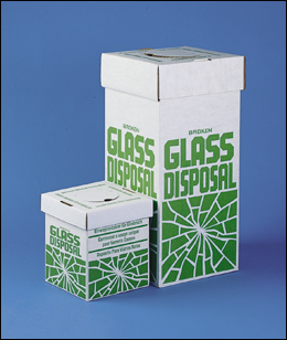 Glass Disposal Bin