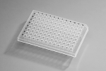96-Well PCR Plates, Semi-Skirt, Flat Top, Optically Clear, 10/pack 