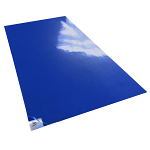 Tacky Traxx, Blue, 18''x36'', 30 Sheets/Mat, 4 Mats/Case