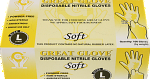 GREAT GLOVE Soft Nitrile Powder-Free Gloves, Large, 100/box, 10 boxes/case