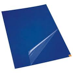 Tacky Traxx, Blue, 24''x 36'', 30 Sheets/Mat, 4 Mats/Case