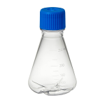 250mL Erlenmeyer flask, polycarbonate, baffled base, autoclavable/reusable, 12/case