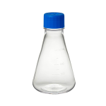 500mL Erlenmeyer flask, PETG, flat base, disposable, 12/case