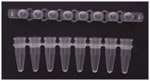 8 Strip PCR Tubes and Caps