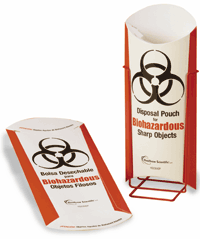 Biohazard Disposal Pouch Stand