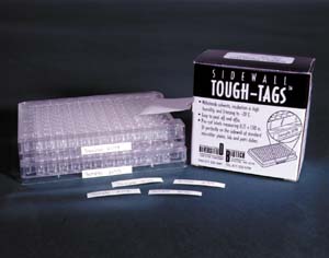 Tough-Tags on a Roll (1.50" x 0.25" - WHITE ONLY)