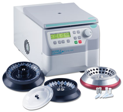 Hermle Z216 MK Refrigerated Microcentrifuge