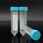 50mL Conical Bottom Bio-Reaction Tubes with .22um Vented Cap, RNase and DNase Free, STERILE, Bagged, 100/CS