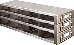 Upright Metal Freezer Drawer Racks for 96-Well and 384-Well Microtiter Plates (Capacity: 36-48 Plates)