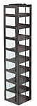 Vertical Rack for 3" Boxes (Capacity: 9 Boxes)