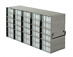 Upright Freezer Racks for 96-Deep Well Microtiter Plates and Micronic LOBO Racks with Locking Rod (Capacity: 30 Plates)