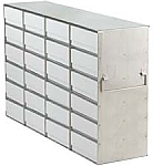 Upright Freezer Rack for 2" Boxes (Capacity: 24 Boxes)