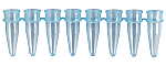 Blue 8-Strip PCR Tubes