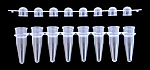 8-Strip PCR Tubes with Dome Strip Caps
