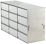 Upright Freezer Rack for 2" Boxes (Capacity: 12 Boxes)