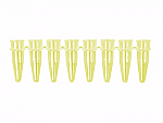 Yellow 8-Strip PCR Tubes