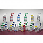 Wide-Mouth Bottles, Safety-Labeled