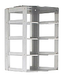 Vertical Rack for 2" Boxes (Capacity: 4 Boxes)