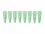 Green 8-Strip PCR Tubes