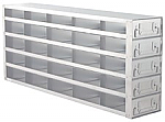 Upright Freezer Drawer Rack for 2" Boxes (Capacity: 25 Boxes)