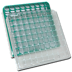 Polycarbonate 2" Boxes With 81 Cell Divider (Green)