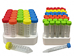 Rainbow Cap Centrifuge Tubes, 500/case