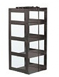 Vertical Rack for 3" Boxes (Capacity: 4 Boxes)